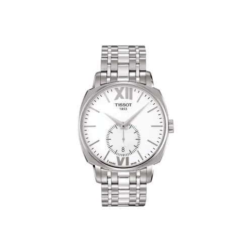 TISSOT Автоматический Механический Механизм Мужские Часы 40 мм Белый