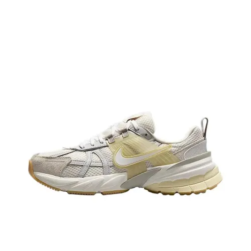 Nike V2K Run Slip-resistant Abrasion-resistant Low Top Casual Sprint Running Shoes Women's Gray Найк V2K Run Противоскользящий Устойчивый к истиранию Низкий Топ Повседневный Спринт Беговые Кроссовки Женские Серый