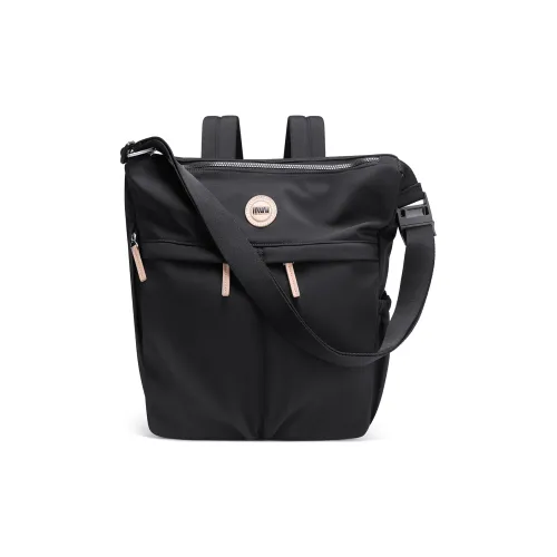 SEPTWOLVES Ткань Рюкзак Женские Черный