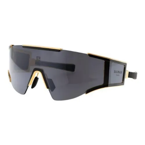 BALMAIN Пластиковая оправа нерегулярная форма солнцезащитные очки женские черный