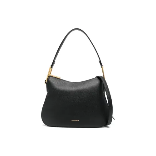 COCCINELLE Сумка через плечо из телячьей кожи маленькая сумка женская черная