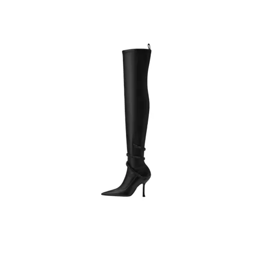 RENE CAOVILLA Over The Knee Boots 10,5cm Женские Черные