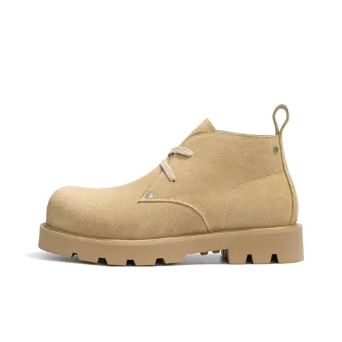 MR.A Короткий Мартин Ботин Мужской Песочный