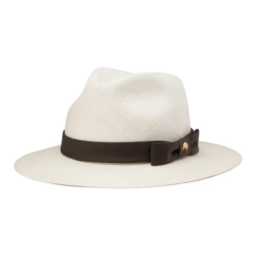 STEFANO RICCI Солома Металл Шерсть Галванизированные Шапки и Кепки Мужской Белый