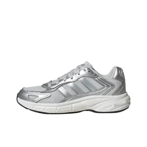 Adidas ECLYPTIX 2000 Амортизация Устойчивый к истиранию Дышащий Низкий Топ Повседневные Беговые кроссовки Женские Серебряный Белый