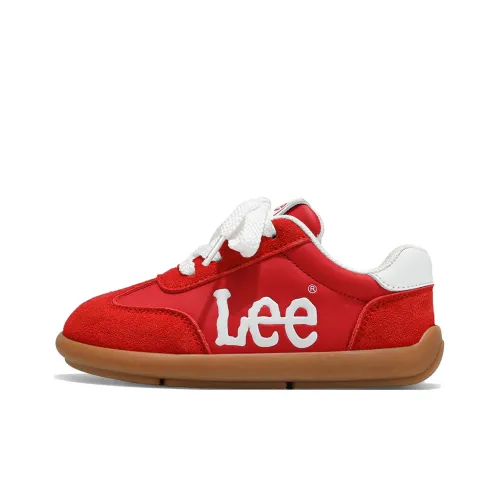 LEE KIDS Скейтбординг Обувь Низкий Топ Красный Детский
