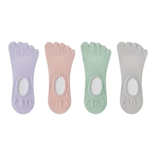 Тринадцать Дней Сезон No Show Носки Женские 4 Пачки