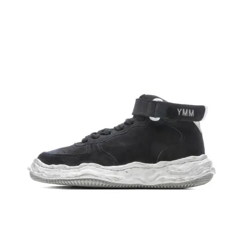 MIHARA YASUHIRO WAYNE MID Топ Повседневная обувь Унисекс Черный