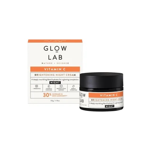 Glow Lab Vitamin C Осветляющий Ночной Крем Осветляющий Увлажняющий Восстанавливающий 50г