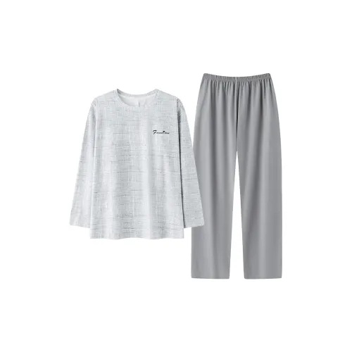 Huggy Kissy Пижамный комплект Мужской Светло-Серый