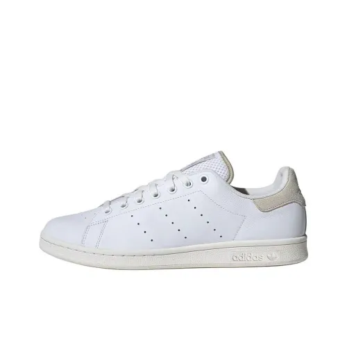 Adidas Originals Stan Smith Устойчивые к истиранию Дышащие Низкие Кроссовки для скейтбординга Мужские Белые Серые