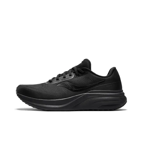 Saucony Puff Puffs 3 Беговые кроссовки Низкий Топ Черный Унисекс