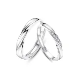 Кольца для пар "Love Frequency", 1 пара