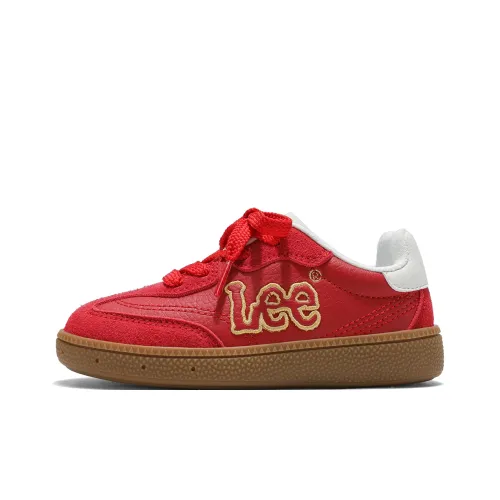 LEE KIDS Скейтбординг Обувь Низкий Топ Красный Детский