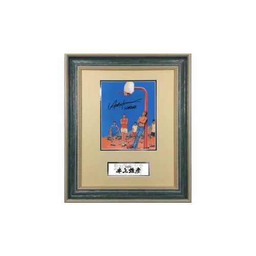 Three For Takehiko Inoue Автор Slam Dunk Включено SA Сертификат Рамка Аниме Мерч