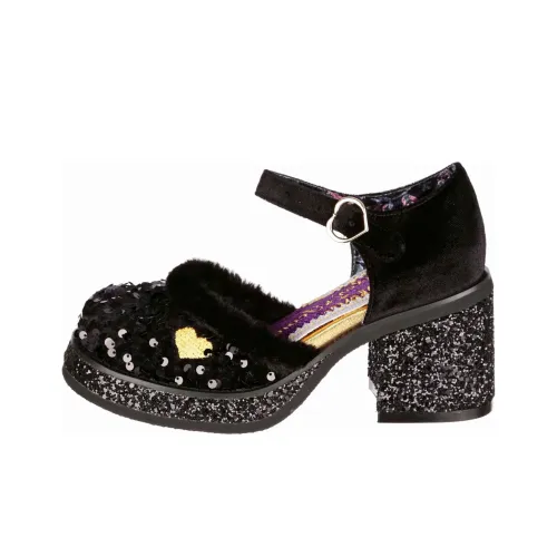 IRREGULAR CHOICE COSY Night Грубый каблук Высокие каблуки 8,2 см Женские Черный