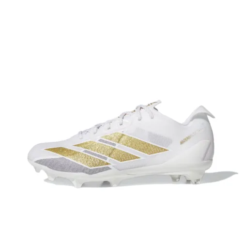 Adidas Adizero Electric Slip-Resistant Abrasion-Resistant Футбольные бутсы Мужские Белый Золото