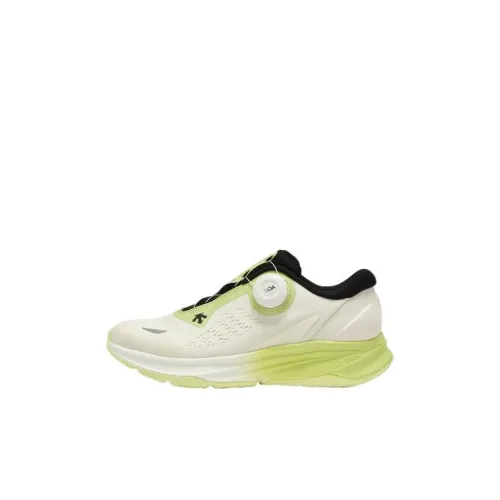 DESCENTE Enerzite Slip-resistant Abrasion-resistant Low Top Детские беговые кроссовки Lemon Детский