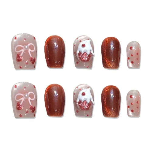 XIAMEIYU Искусственные ногти для женщин