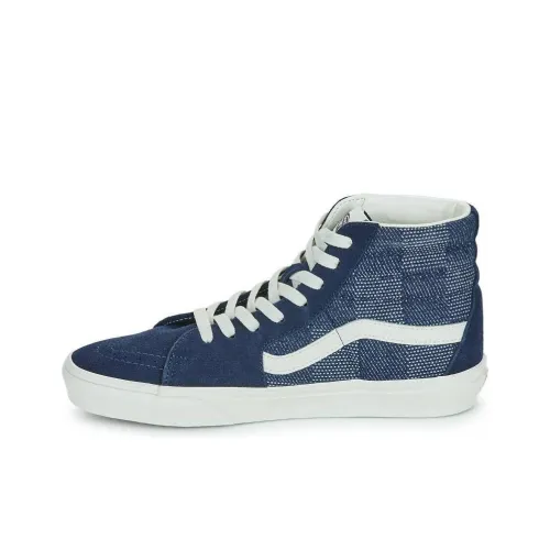 VANS SK8 HI Высокие Кроссовки для скейтбординга Унисекс Синие