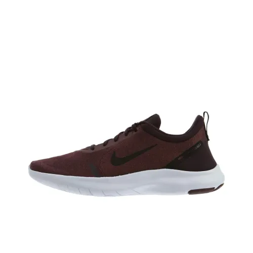 Nike Flex Experience RUN 8 Slip-resistant Abrasion-resistant Low Top Casual Running Shoes Men's Red Найк Flex Experience RUN 8 Противоскользящий Устойчивый к истиранию Низкий Топ Повседневные Беговые Кроссовки Мужские Красные