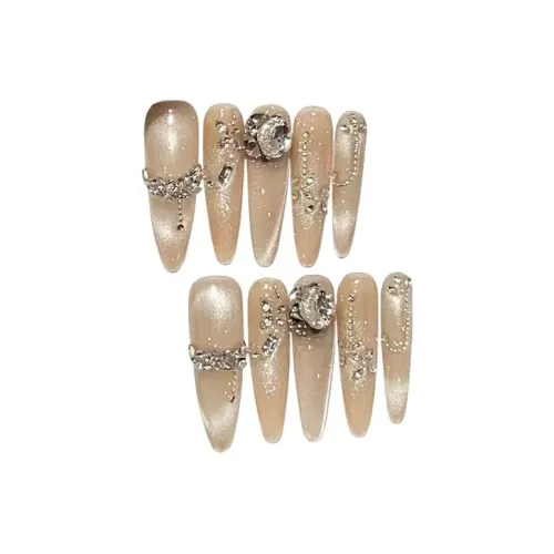 LIANJING Искусственные ногти для женщин