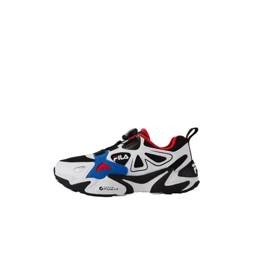 FILA KIDS BOA Низкий Топ Детские Баскетбольные Кроссовки Черный FILA Белый Подростки