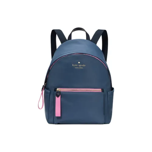 Kate Spade Chelsea Ткань Рюкзак Средний Женский Haze Синий