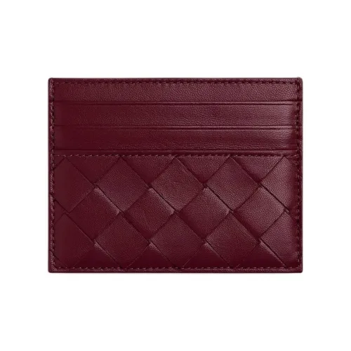 Bottega Veneta Intrecciato Овечья шкура Держатель для карт Женские Barolo