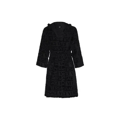 VERSACE Черный Унисекс Банные халаты