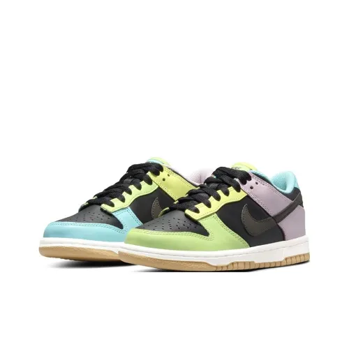 NIKE Dunk SE Бесплатно.99 Низкий Топ Детские Скейтбординги Черный Синий Зеленый