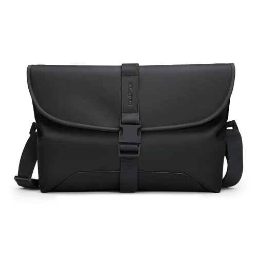 WilliamPOLO ПУ (полиуретан) Сумка через плечо Консервы Hold 10,9 Дюйма Ipad Air Обычный Мужской Черный