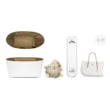 Ледниковый Белый Ежедневные прокладки + Бумага DuPont Подкладка + Шерстяной Украшение