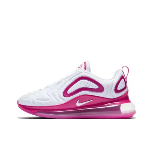 Nike Air Max 720 Low Беговые кроссовки для женщин белые розовые