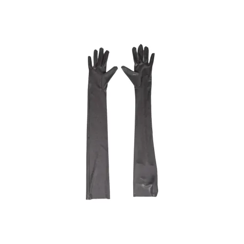 NORMA KAMALI Полиэстер Эластан Перчатки Женские Черные