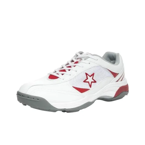 MoonStar Искусственный шип противоскользящие устойчивые к истиранию футбольные бутсы унисекс белый красный