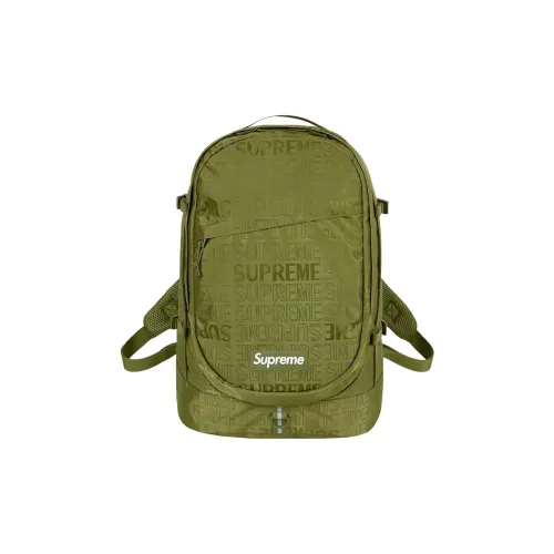 Supreme SS19 Рюкзаки Оливково-зеленый Унисекс