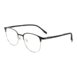 Матовый черный | Серебряный-C5 & Защита от синего света 0 диоптрий Плоская подошва Линзы