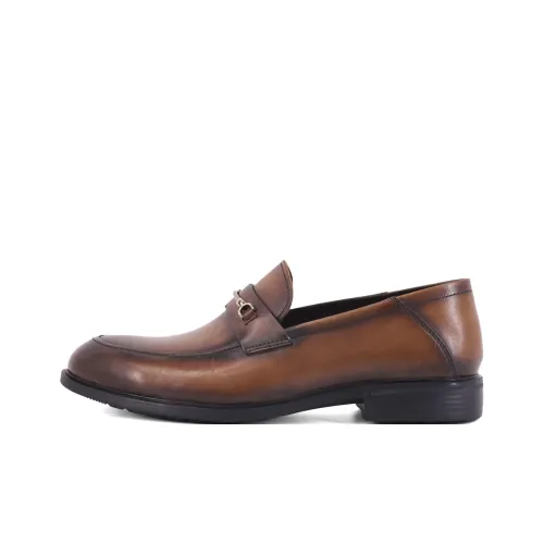 TRANOI Мужские повседневные туфли Low Top Темно-коричневые Мужские