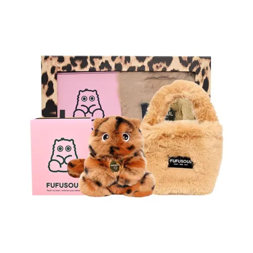 FUFUSOUL Fragrance Trendy Real Fur Limited Edition Midnight PANTHER Toy Кукла Plush Подвеска Кукла 14 см Рекомендуемый рост