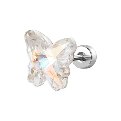 Lady Go Титановые Стальные Серьги-гвоздики Женские