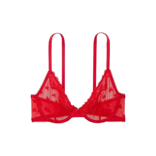 Victoria's Secret Бюстгальтер Женский Красный