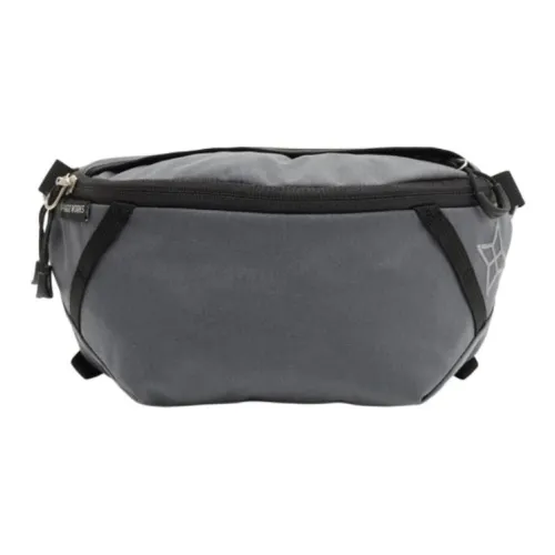 PAAGO WORKS Нейлоновая сумка через плечо среднего размера унисекс городской серый