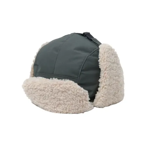 SNOW PEAK Полиэстер Арамид Искусственный мех Шапка-ушанка Унисекс Серый Зеленый
