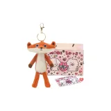 Дакс Лиса + Счастливая Сумка для покупок + Поздравительная открытка