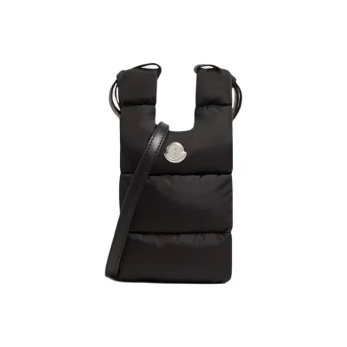 Moncler Нейлоновая Сумка через плечо Маленькая Женская Черная