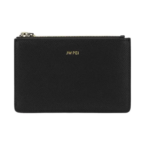 JW PEI Кожа Картхолдер Стандартный Женский Черный Светло-Синий Экрю Красный Коричневый Кремовый Травяной Зеленый Яшма Бургунди