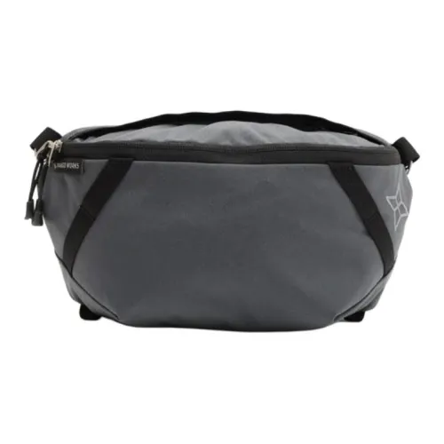 PAAGO WORKS Нейлоновая сумка через плечо унисекс городской серый