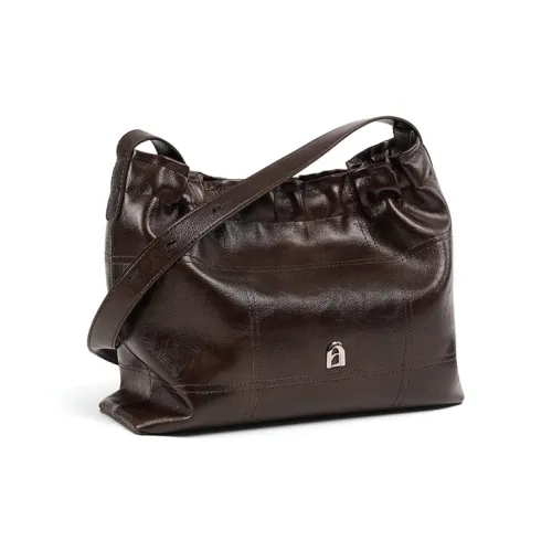 La Festin Сумка через плечо из крупнозернистой текстуры коровьей кожи сумка на плечо большая женская многоцветная