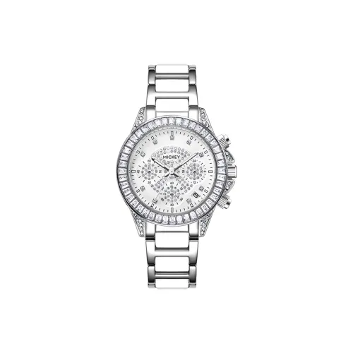 Disney Princess Кварцевый механизм Часы Женские Белый циферблат